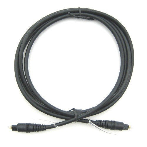 RiteAV Digital Optical Toslink Cable 6ft (Clear Packaging)