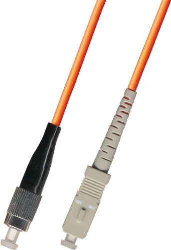 5M - Multimode Simplex Fiber Optic Cable (50/125) - FC to SC