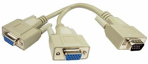 RiteAV - VGA Splitter - Male to 2X Female