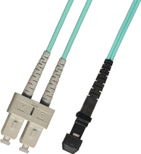 250M - 10 Gigabit (10Gb) OM3 Duplex Fiber Optic Cable (50/125) - Long Length - SC to MTRJ