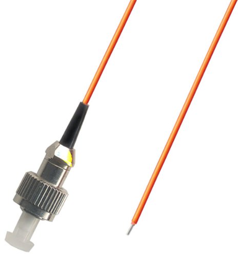 Ultra Spec Cables Fiber Optic Pigtail FC Multimode Simplex 1M (62.5/125) 0.9mm for Splice