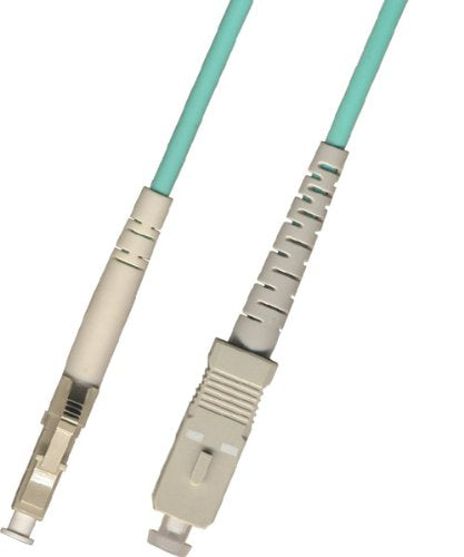 50M 10gb 10 Gigabit Multimode Simplex Fiber Optic Cable (50/125) - LC to SC
