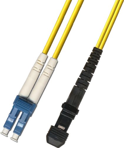 100M - Singlemode Duplex Fiber Optic Cable (9/125) - LC to MTRJ
