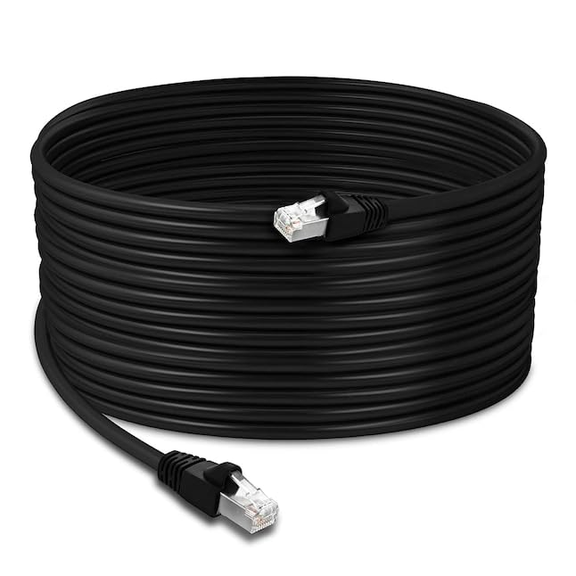 200ft Cat5e Ethernet Network Cable - Black