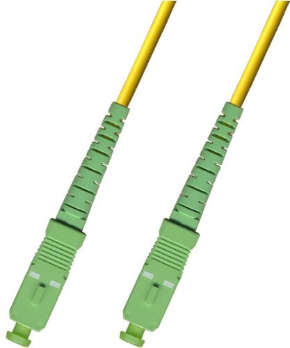 0.3M (1FT) - Singlemode Simplex Fiber Optic Cable (9/125) - SC/APC to SC/APC