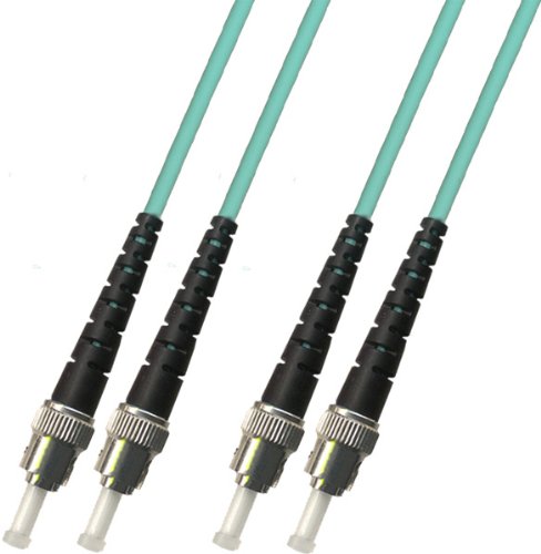 1M - Multimode Duplex 10 Gigabit (10Gb) OM3 Fiber Optic Cable (50/125) - ST to ST
