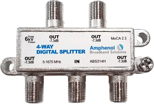 Amphenol digital koaxial splitter MoCA 2.5