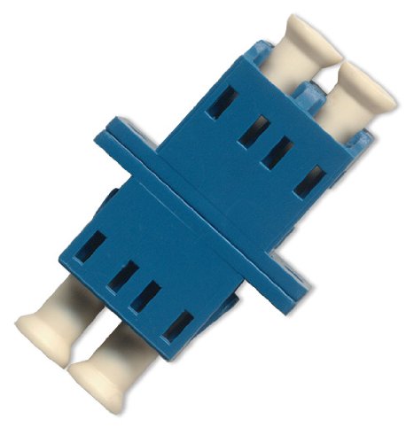 Fiber Optic Adapter LC to LC Singlemode Duplex - Blue