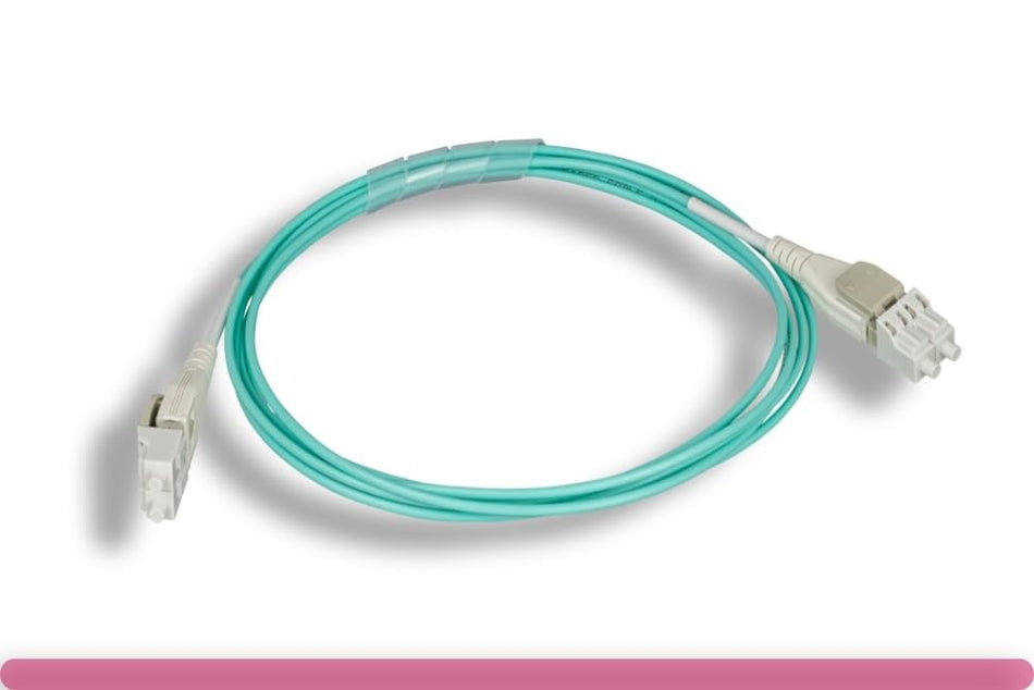 RiteAV - OM3 10G Multi-Mode Fiber Cable, LC/LC Uniboot (Reverse Polarity with no Tools!) (10 Meter (35 Feet))