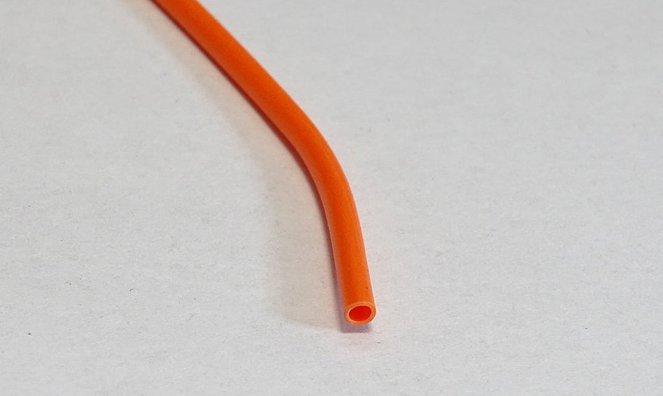 RiteAV 10M 2mm Orange Fiber Optic Cable Bulk Raw Furcation Tubing Jacketing