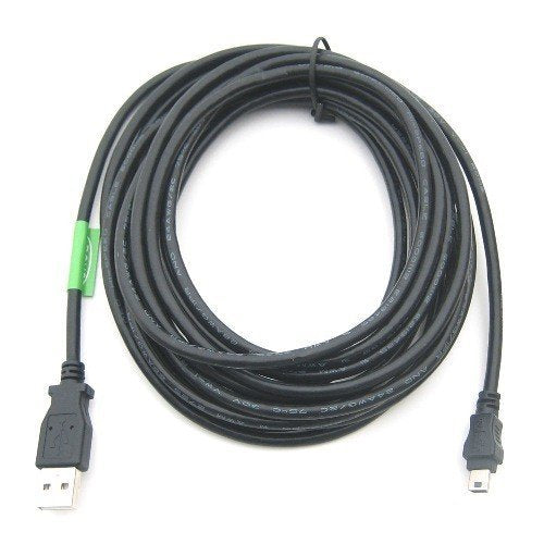 RiteAV - USB 2.0 A to Mini-B 5-pin Cable 10 ft