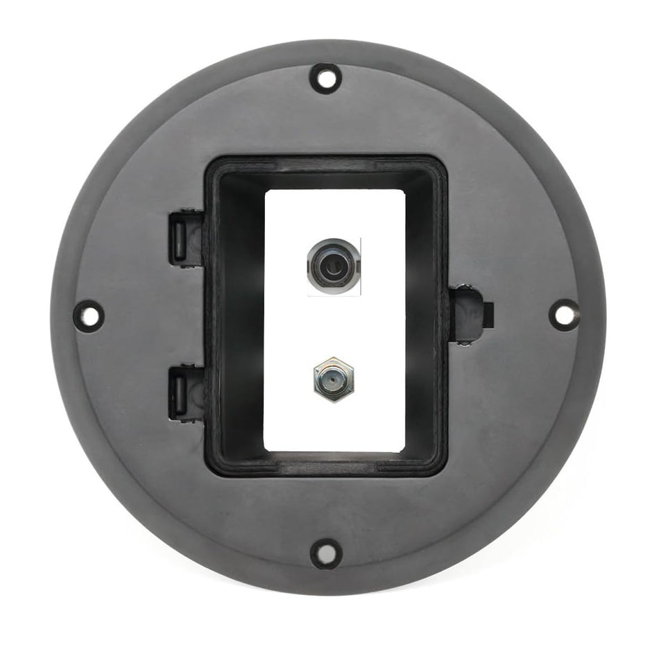 RiteAV 3.5mm Coax Floor Box [Black]