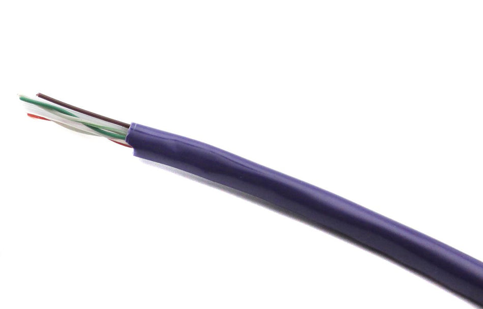 RiteAV 900FT (274.4M) Bulk Raw CAT5e Ethernet Cable (No Ends) - Purple