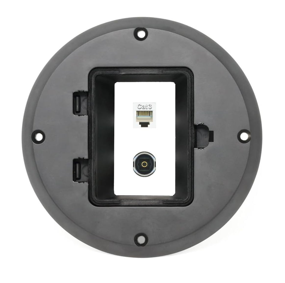 RiteAV Phone TOSLINK Floor Box [Black]