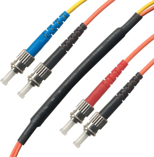 2M ST/ST Mode Conditioning Fiber Optic Cable (9/125-62.5/125)