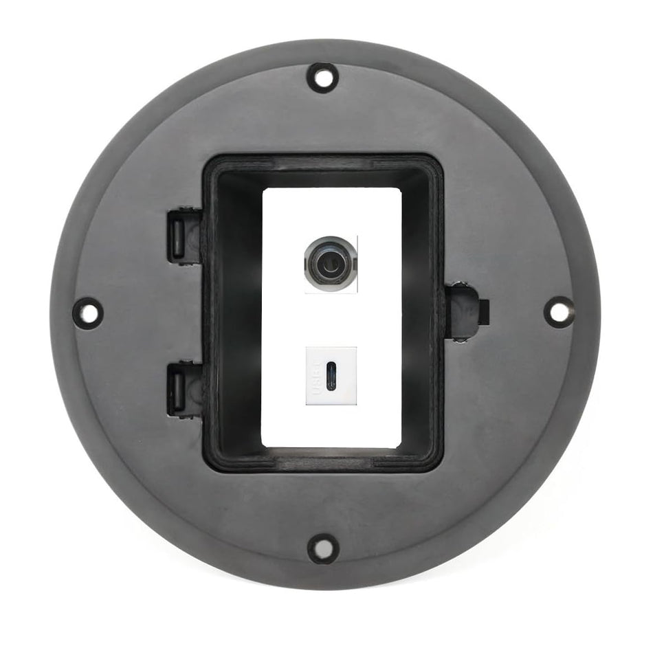RiteAV 3.5mm USBC Floor Box [Black]