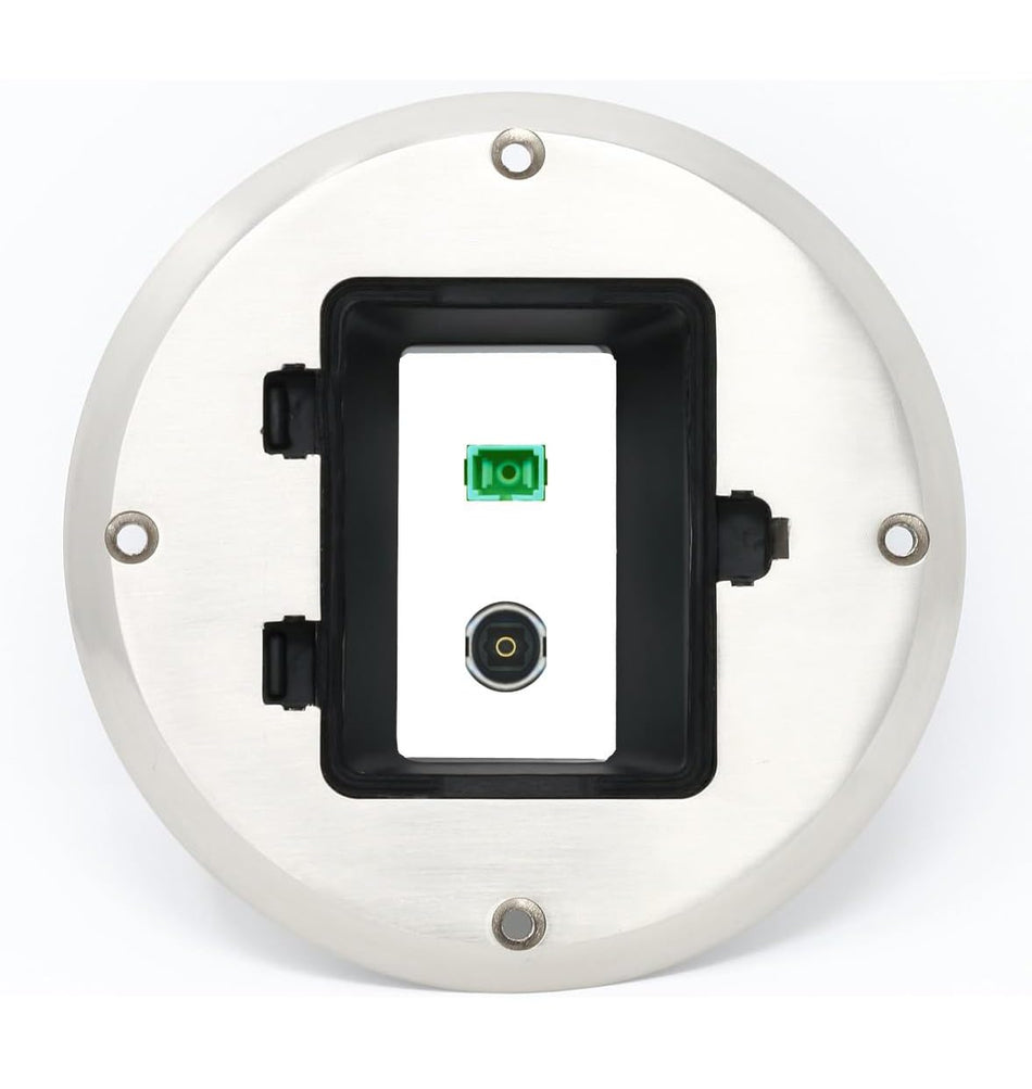 RiteAV SC-APC-SX TOSLINK Floor Box [Stainless Steel]