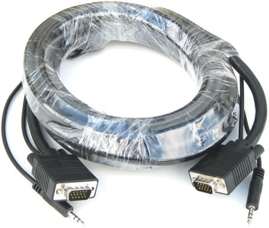 RiteAV SVGA Monitor Cable with 3.5mm Audio - 25ft.