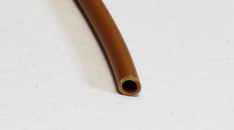 RiteAV 10M 3mm Brown Fiber Optic Cable Bulk Raw Furcation Tubing Jacketing