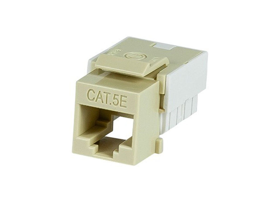 RiteAV Slim Cat5E Punch Down Keystone Jack - Beige