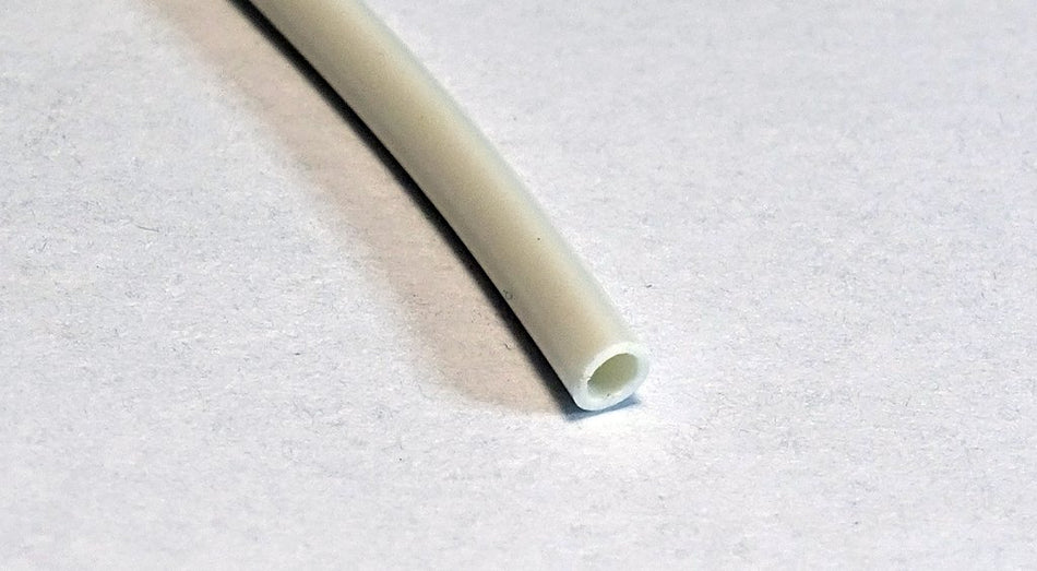 RiteAV 10M 3mm White Fiber Optic Cable Bulk Raw Furcation Tubing Jacketing