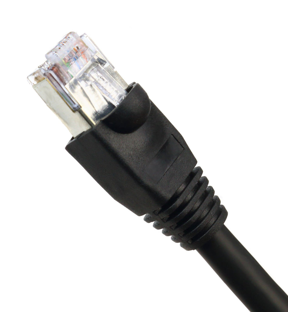 RiteAV - 100FT CAT5E Direct Burial Outdoor UTP (Dry Gel Tape) Solid Copper RJ45 24AWG