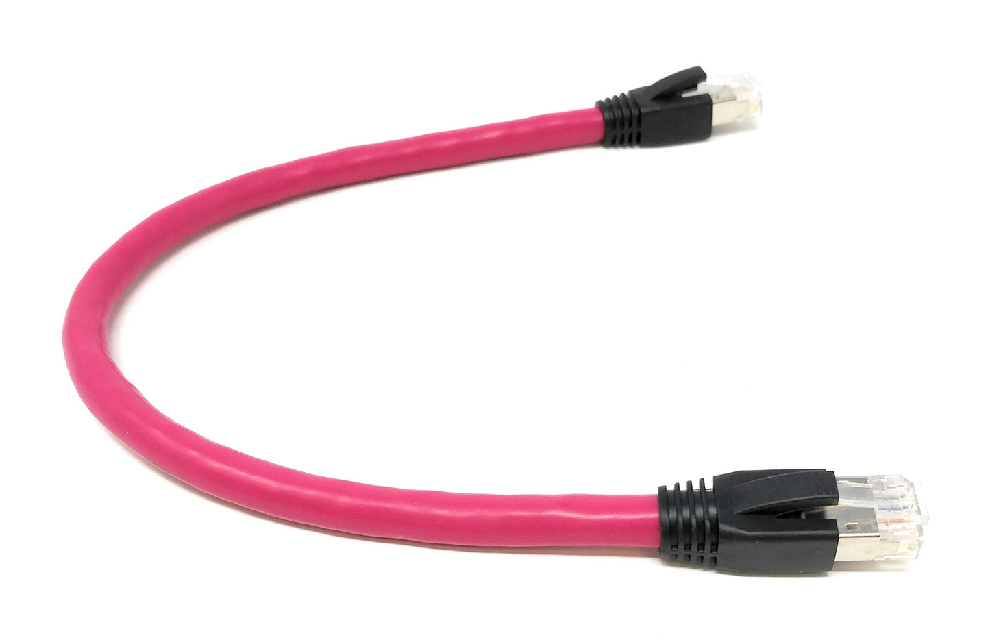 RiteAV - Cat8 Network Ethernet Cable - Red - 1ft