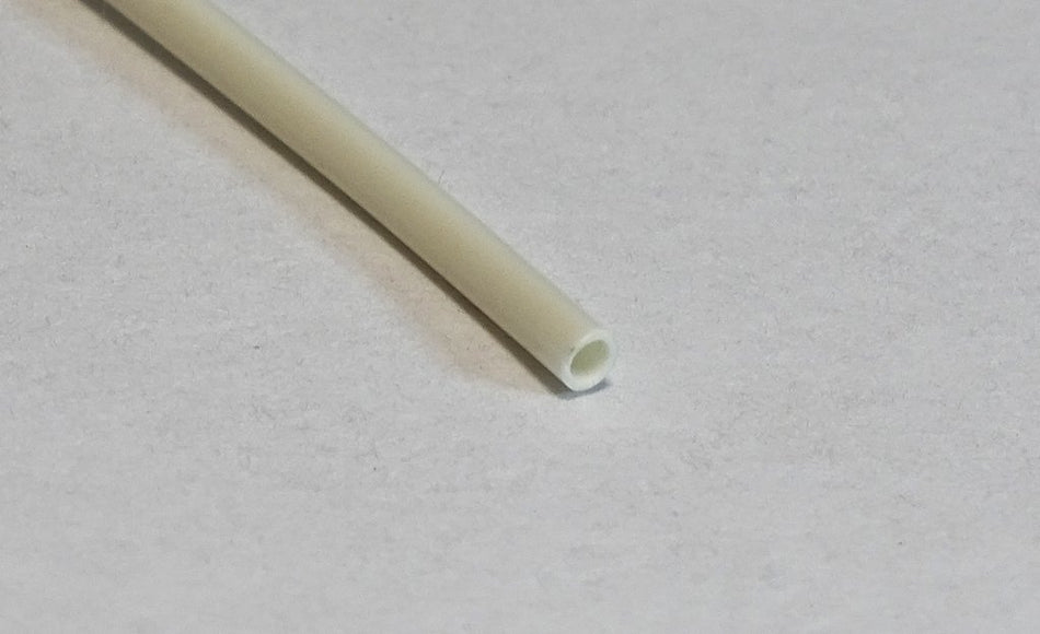 RiteAV 10M 2mm White Fiber Optic Cable Bulk Raw Furcation Tubing Jacketing