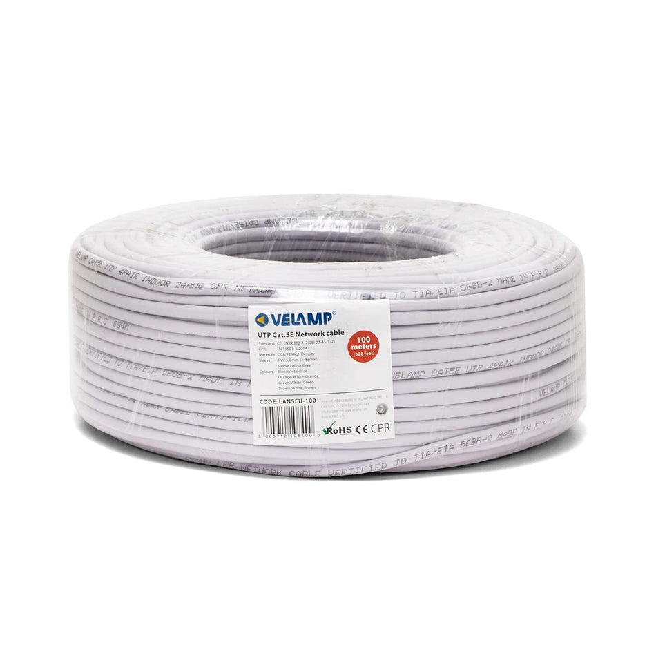 CAT5E UTP 100 mt nätverkskabel i spole