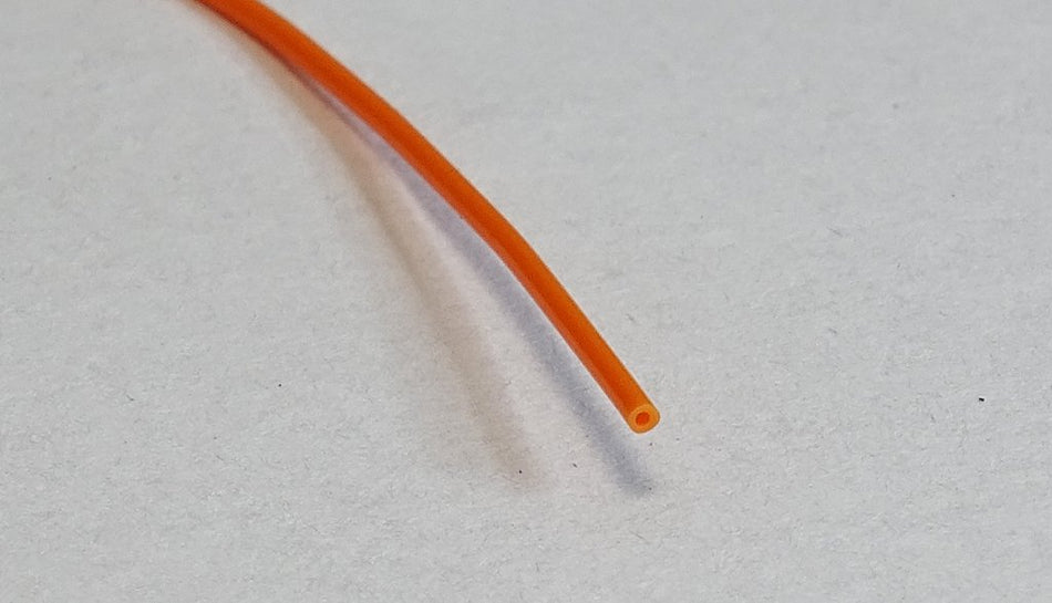 RiteAV 10M 0.9mm Orange Fiber Optic Cable Bulk Raw Furcation Tubing Jacketing