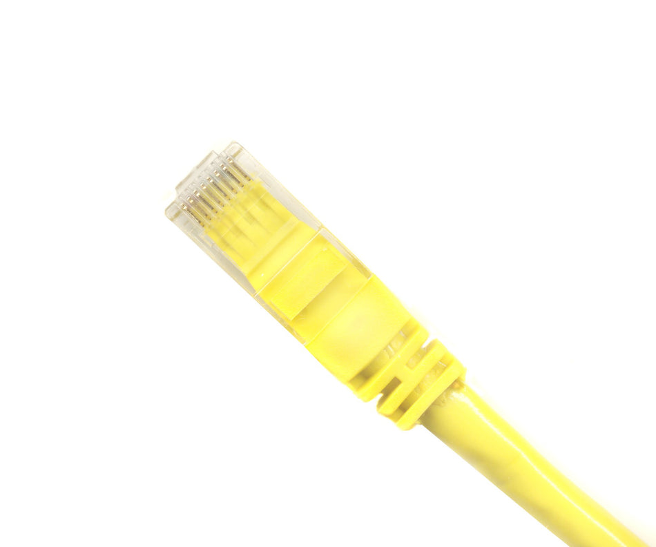 RiteAV - 0.5FT (0.2M) RJ45/M to RJ45/M Cat6 Ethernet Crossover Cable - Yellow
