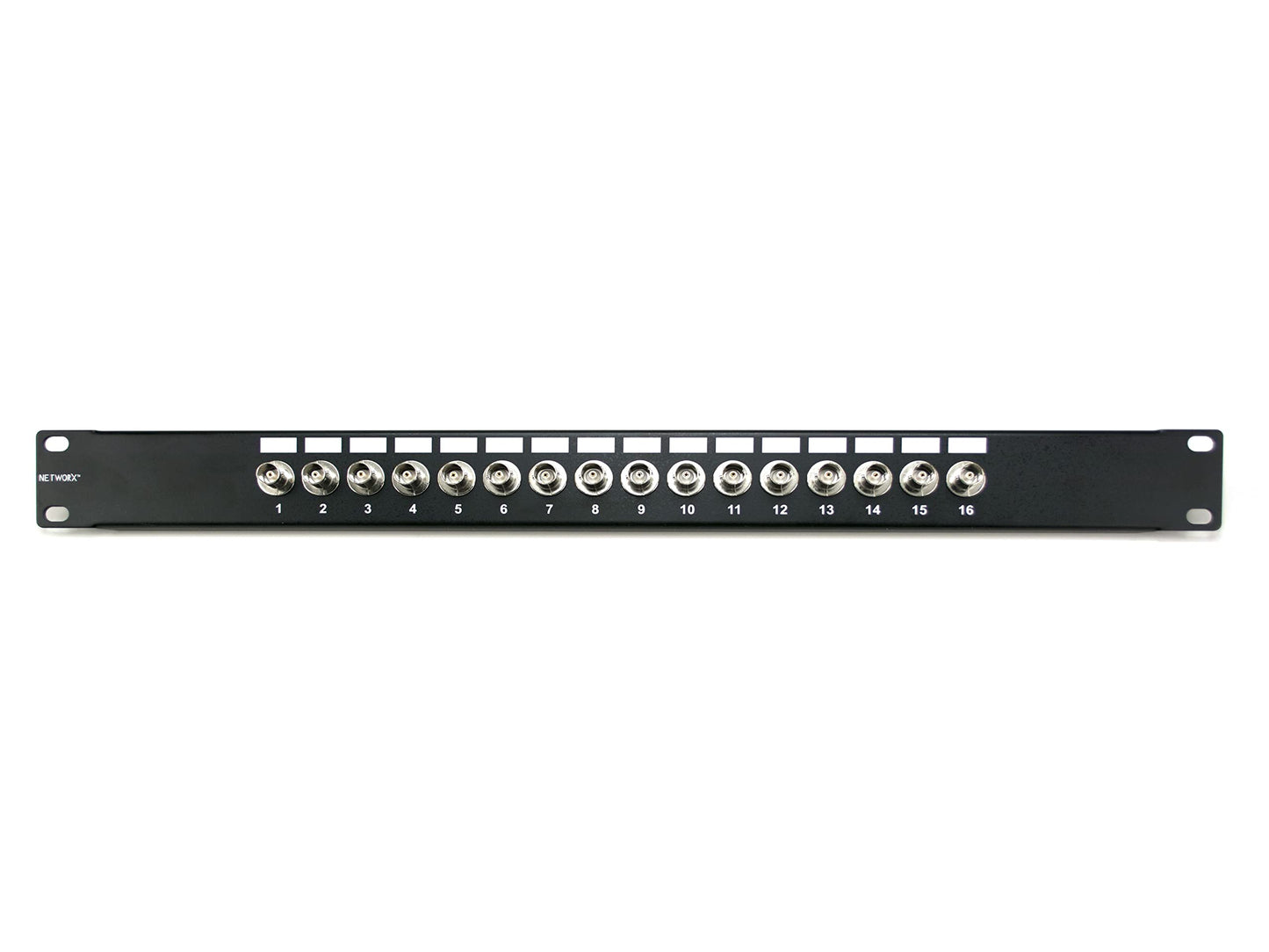 19" 1 & 2 Ru Coaxial Patch Panels  (BNC / F Connector Female to Female)