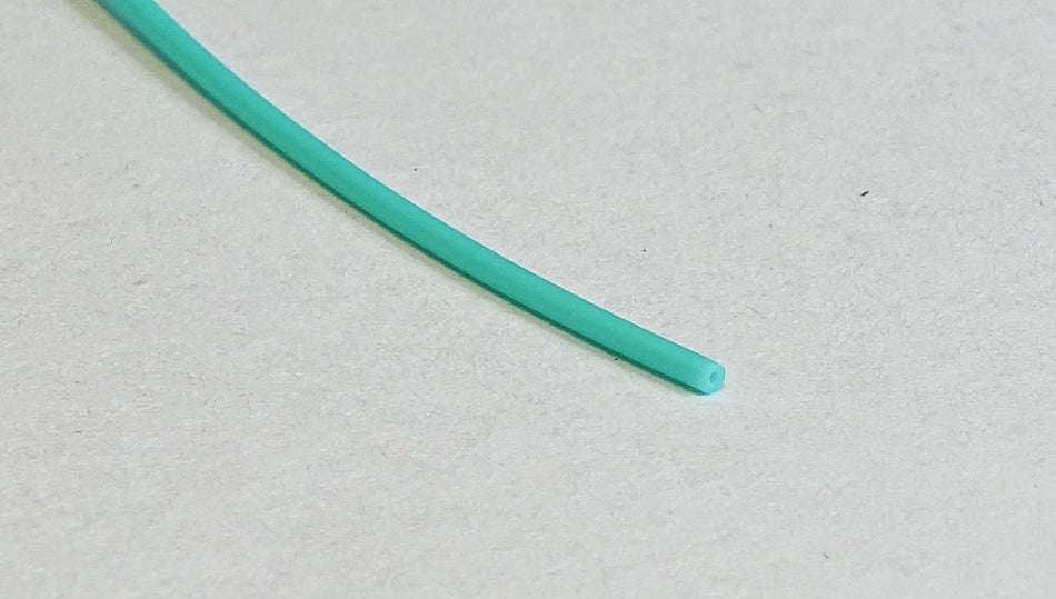 RiteAV 10M 0.9mm Aqua Fiber Optic Cable Bulk Raw Furcation Tubing Jacketing