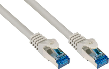 RiteAV - Premium Cat 6A utomhusterppkabel – 75 m – IP66 med snäppskydd – 10-GIGABIT, kopparledare/CU – S/FTP, PiMF – 500MHz – för utomhusbruk, UV- och vattenresistent