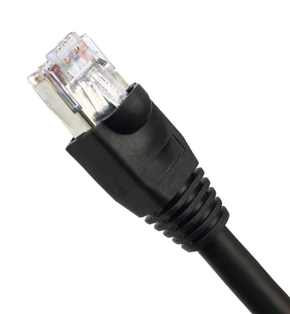 20ft Cat6 Outdoor Waterproof Ethernet Cable Direct Burial (600MHz) Shielded (Pure Copper)