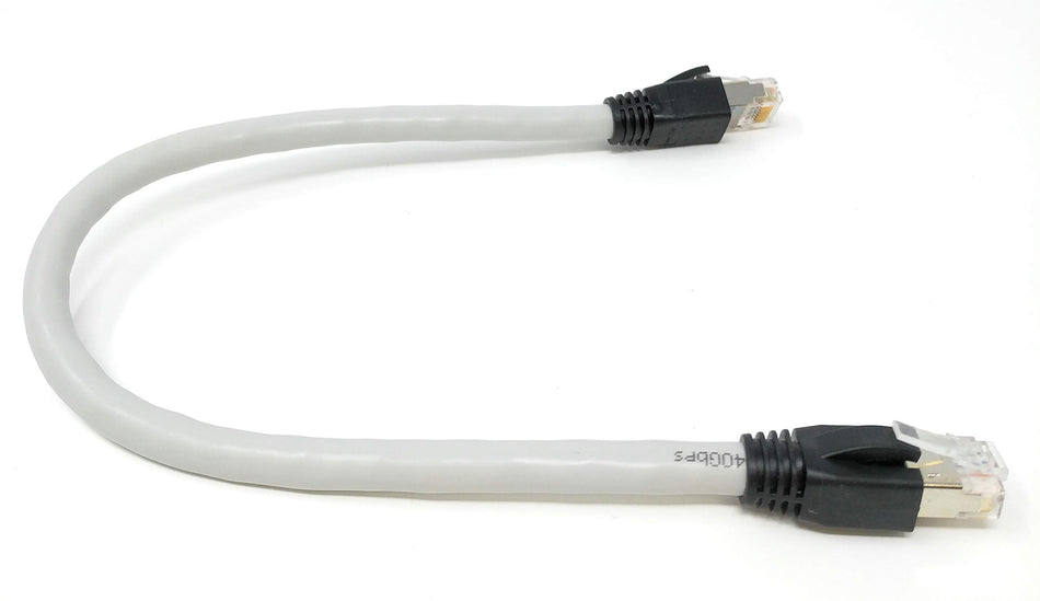 RiteAV - Cat8 Network Ethernet Cable - Gray - 25ft