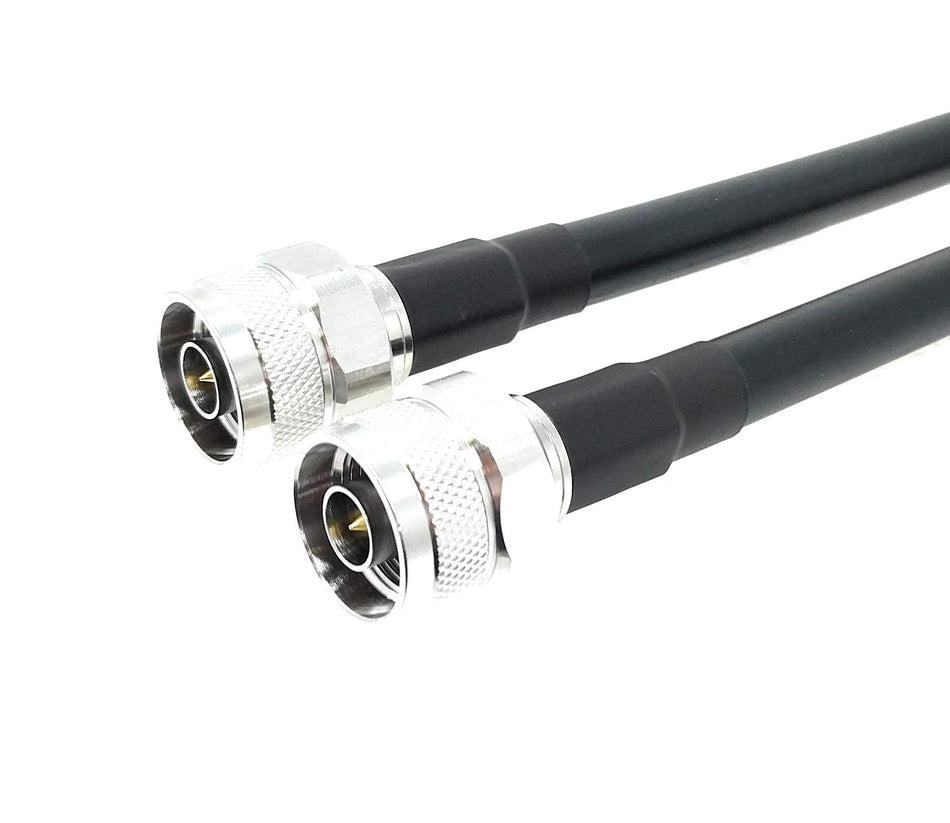 RiteAV - N-Male to N-Male Ultra Low Loss RFC400 50 Ohm - 3 Foot (1 Meter)