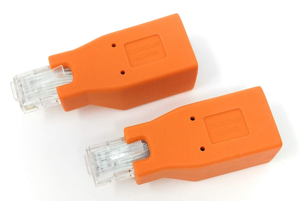 RiteAV Cat6 Crossover Adapter (2 Pack)