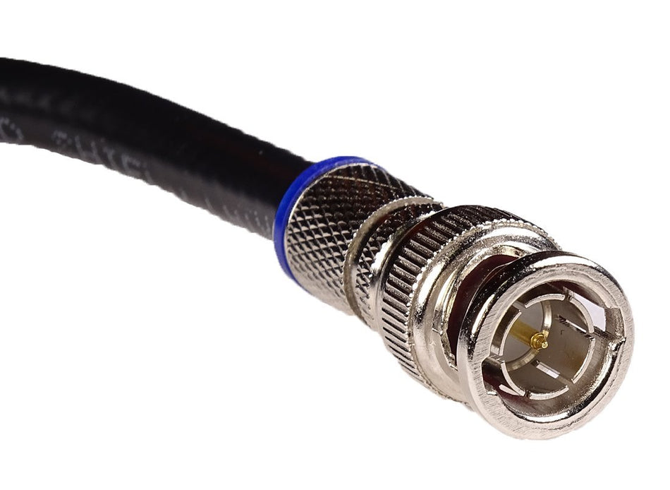 RiteAV - 100FT BNC Video Cable HD/SDI Digital Video - 75 Ohm (Indoor & Outdoor Rated) - Compression Connectors