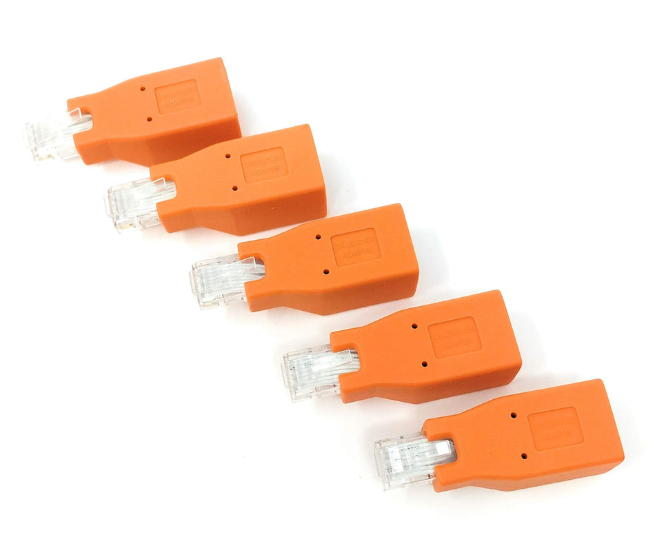 RiteAV Cat6 Crossover Adapter (5 Pack)