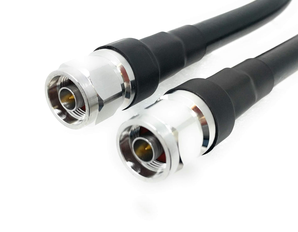 RiteAV - N-Male to N-Male Ultra Low Loss RFC600 50 Ohm - 150 Foot (45 Meter)