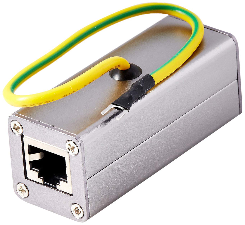 RiteAV - Outdoor Ethernet POE+ / RJ-45 Surge Protector (Shielded) for Thunder & Lightning Protection (Gigabyte)