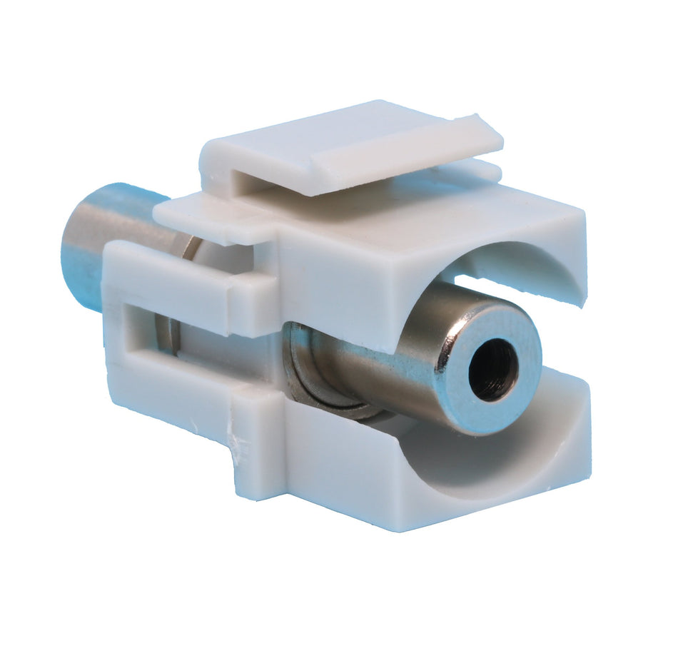 RiteAV 3.5mm Keystone Jack Female to Female - Gray