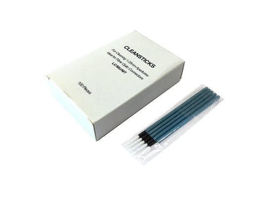 ULTRA SPEC Fiber Cleaning Swab, 1.25mm for LC and MU connectors and adapters (100 Pack)