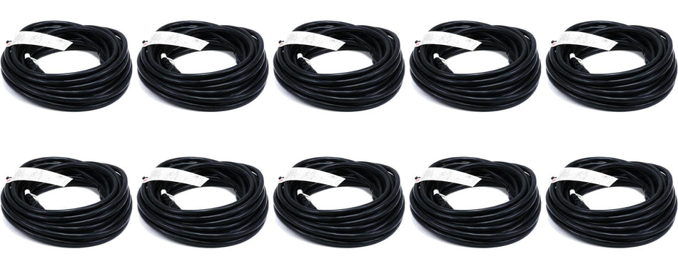 RiteAV 25FT 16AWG Power Cord Cable 3 Conductor PC Power Connector (10 Pack)