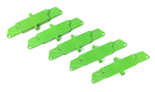 Ultra Spec Fiber Optic Cable Adapter Coupler E2000-APC to E2000-APC Simplex Singlemode 5 Pack