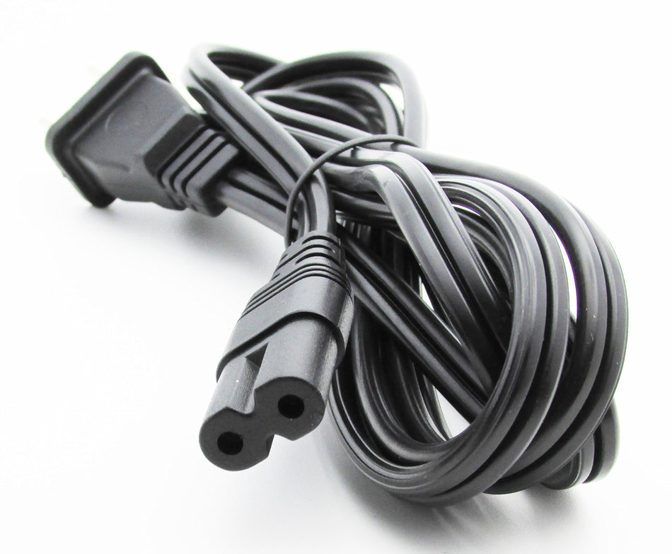 RiteAV - Printer Power Cord/Cable 15FT (Figure 8, Dog Bone, Double Barrel)