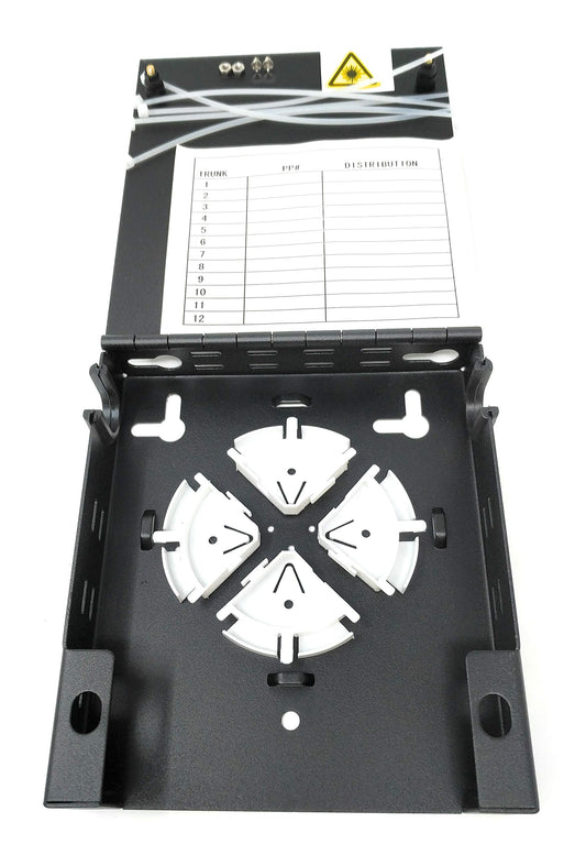 Ultra Spec Cables Unloaded LGX Wall Mount Fiber Enclosure with Spool