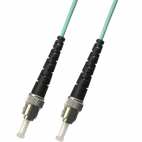 8M ST-ST Simplex Multimode Fiber Optic Cable 50/125 10 Gigabit Riser (10GB)