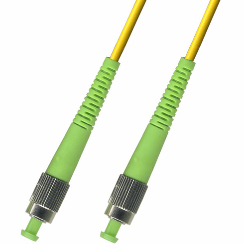 9M FC APC to FC APC Simplex Singlemode Fiber Optic Cable 9/125